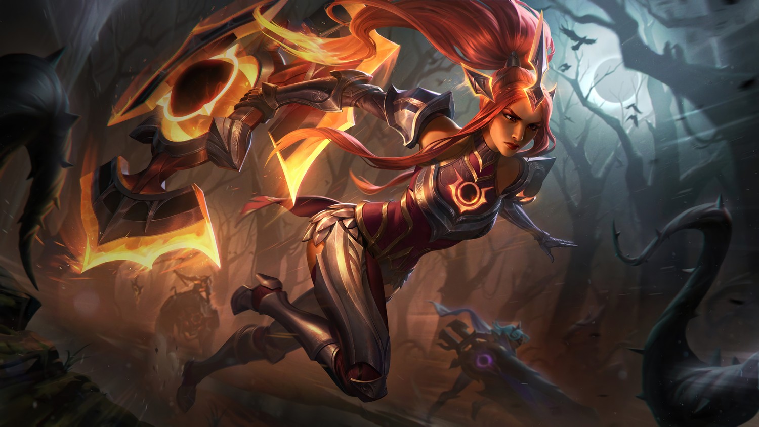 Descarga el Espectacular Arte de Splash del Skin de Sivir para League of Legends