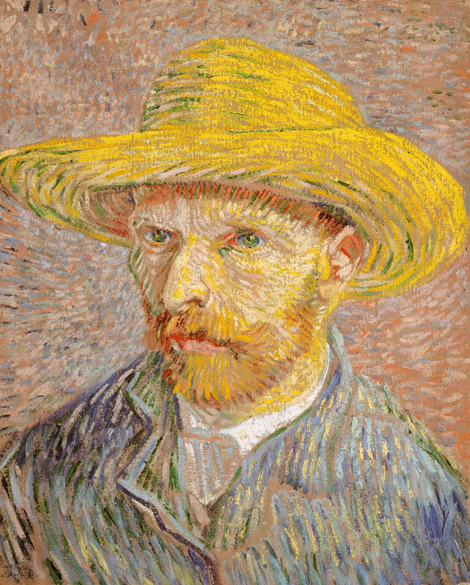 Download Vincent van Gogh's Self-Portrait Wallpaper