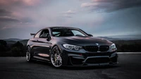 Fond d'Écran de Haute Qualité BMW M4 pour Passionnés de Voitures