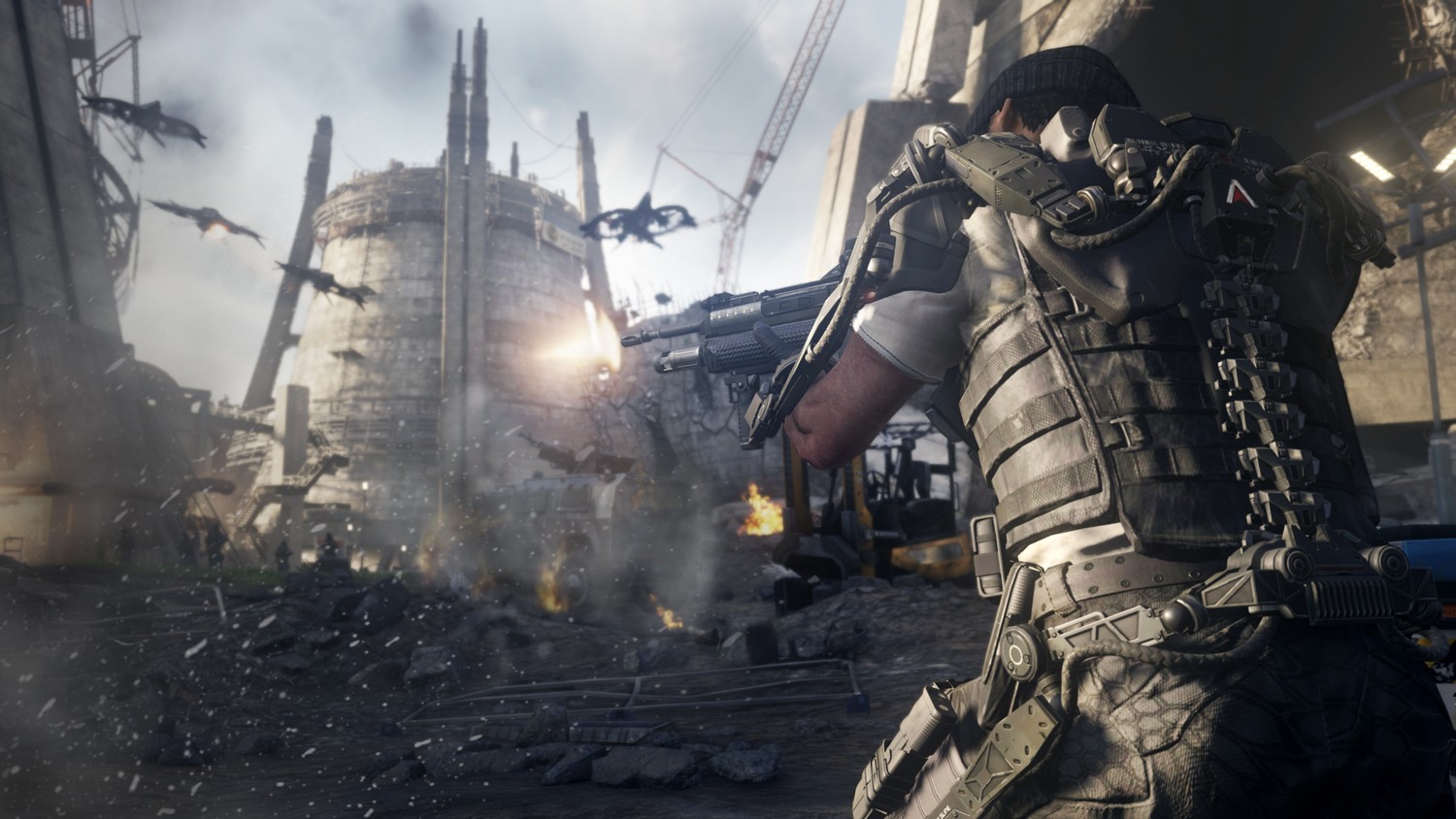 Descarga Impresionante Fondo de Pantalla de Call of Duty Advanced Warfare