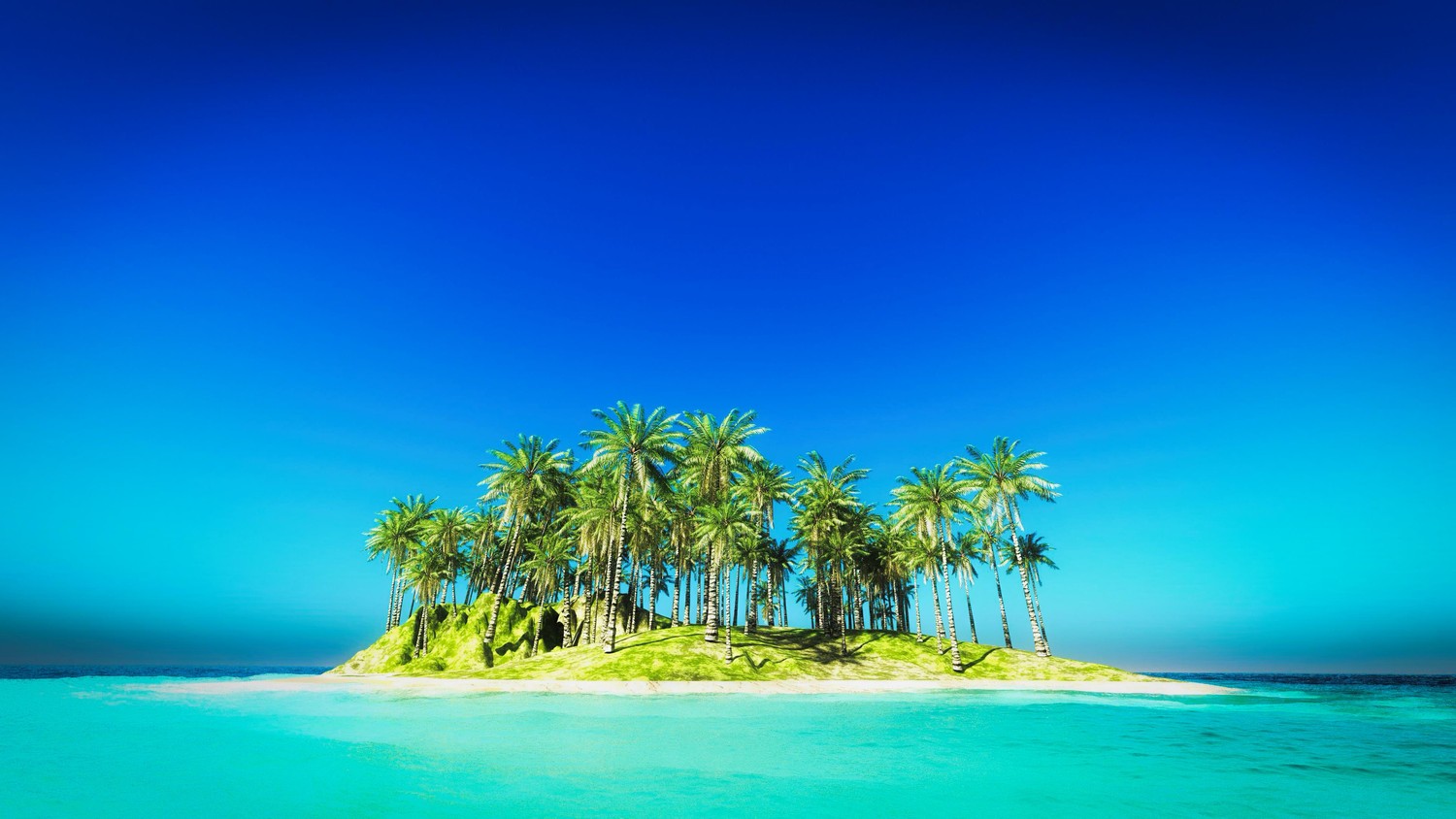 Explore This Gorgeous Tropical Island Wallpaper