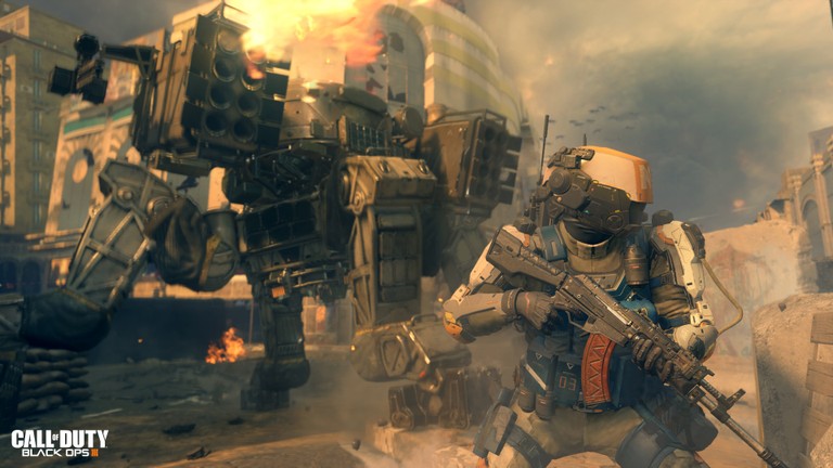 Explore the Action with Call of Duty Black Ops III Wallpaper