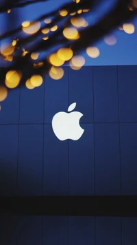 Descarga el Hermoso Fondo de Pantalla del Logo de Apple