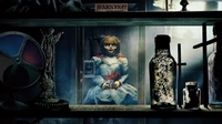 Eerie Annabelle Wallpaper - Explore the World of Dark Fiction