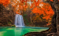 Experience the Beauty of Multnomah Falls in Autumn