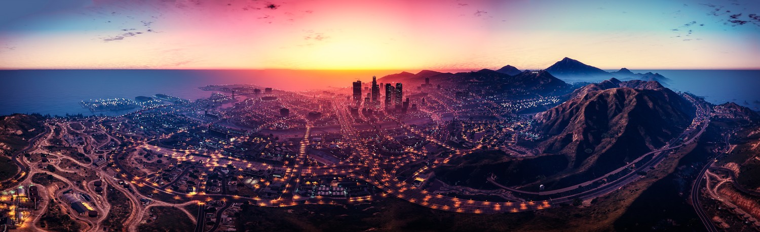 Explore the Captivating Cityscape of Grand Theft Auto V