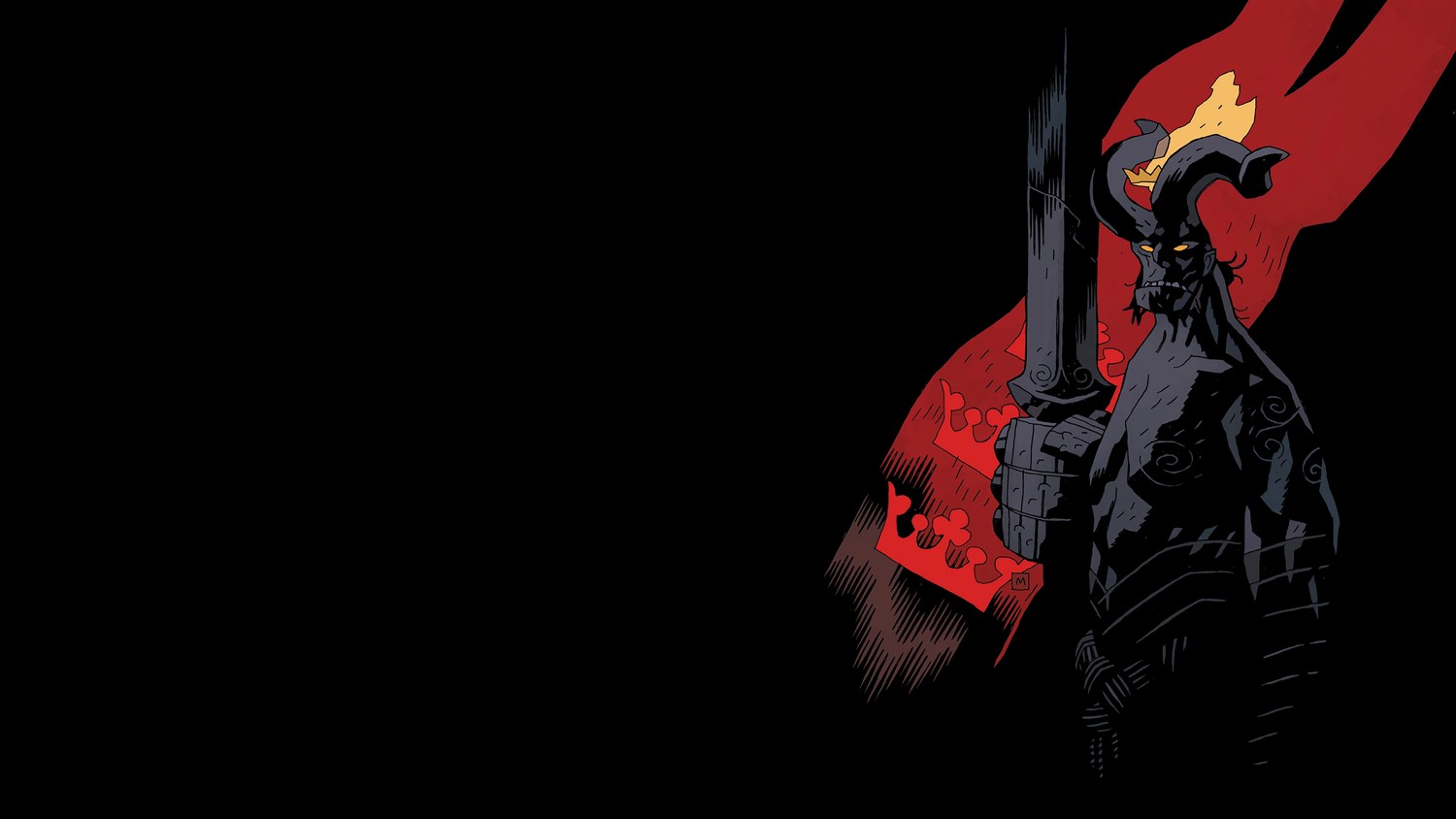 Fondo de Pantalla de Hellboy Comics – Descubre Arte Épico