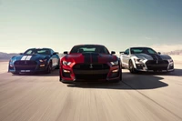 Experimenta el Poder de los Fondos de Pantalla de Shelby Mustang