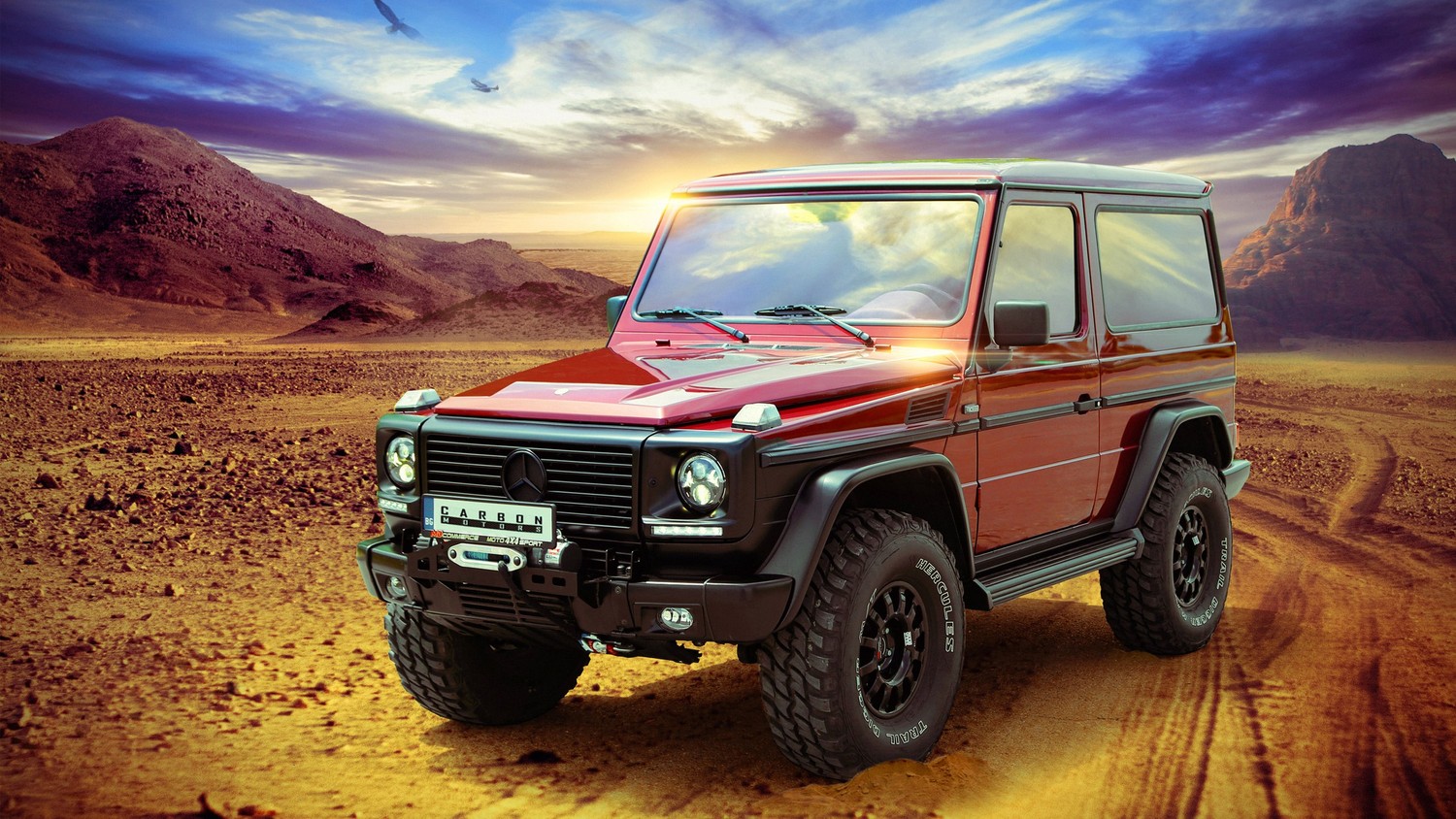 Explore Our Mercedes-Benz G-Class Off-Road Wallpaper