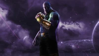 Fondo de Pantalla Épico de Thanos para Fans de Marvel