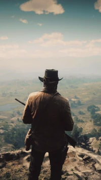 Explorez le Far West avec notre fond d'écran Red Dead Redemption 2