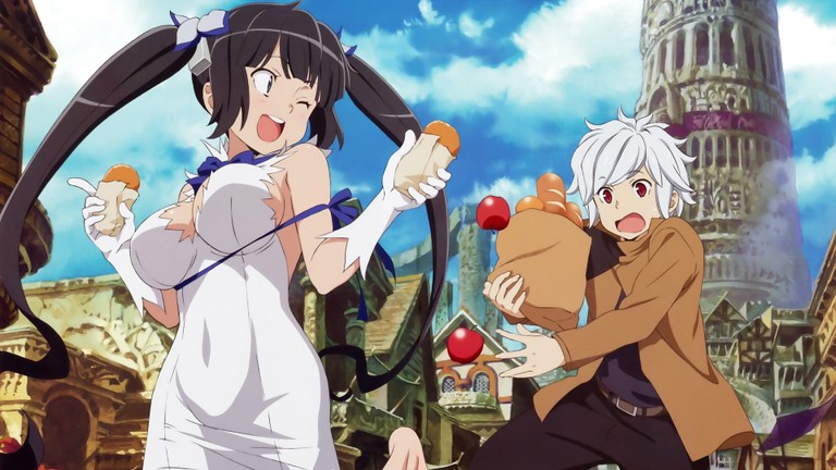 Explore Our Hestia and Bell Cranel Anime Wallpaper