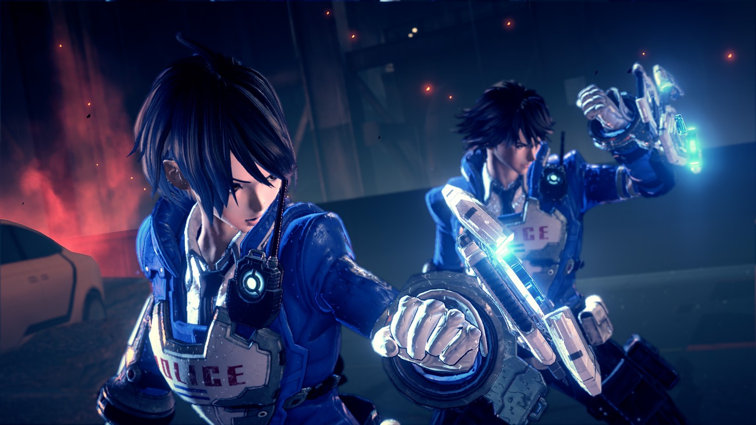 High-Quality Astral Chain Wallpaper Featuring Akira Howard