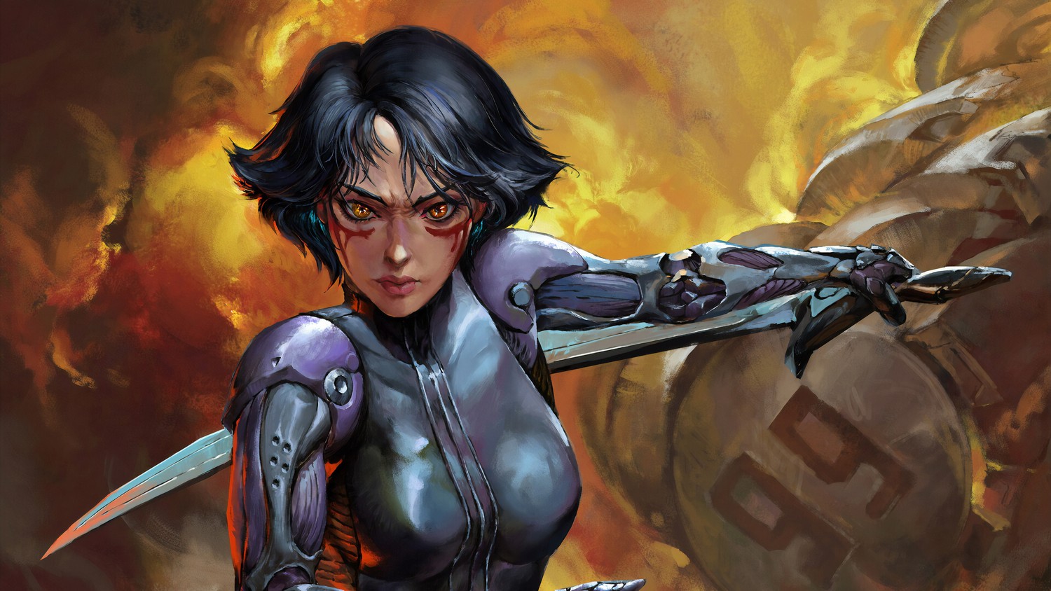 Stunning Alita Battle Angel Wallpaper Available for Download