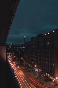 Descarga la Impresionante Vista Nocturna de Toronto