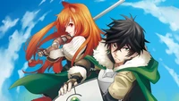 Explore Our Exclusive Naofumi and Raphtalia Wallpaper from The Rising of the Shield Hero