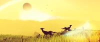 Sumérgete en la belleza de No Man's Sky: un ecosistema alegre