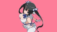 Stunning Hestia Wallpaper from DanMachi Anime