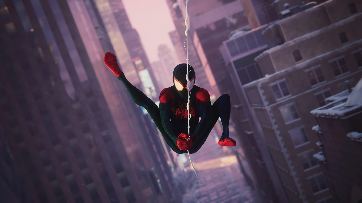 Miles Morales - Un Fond d'Écran Éblouissant de Spider-Man pour Votre PS5