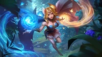 Descarga Asombroso Fondo de Pantalla de Lunox de Mobile Legends