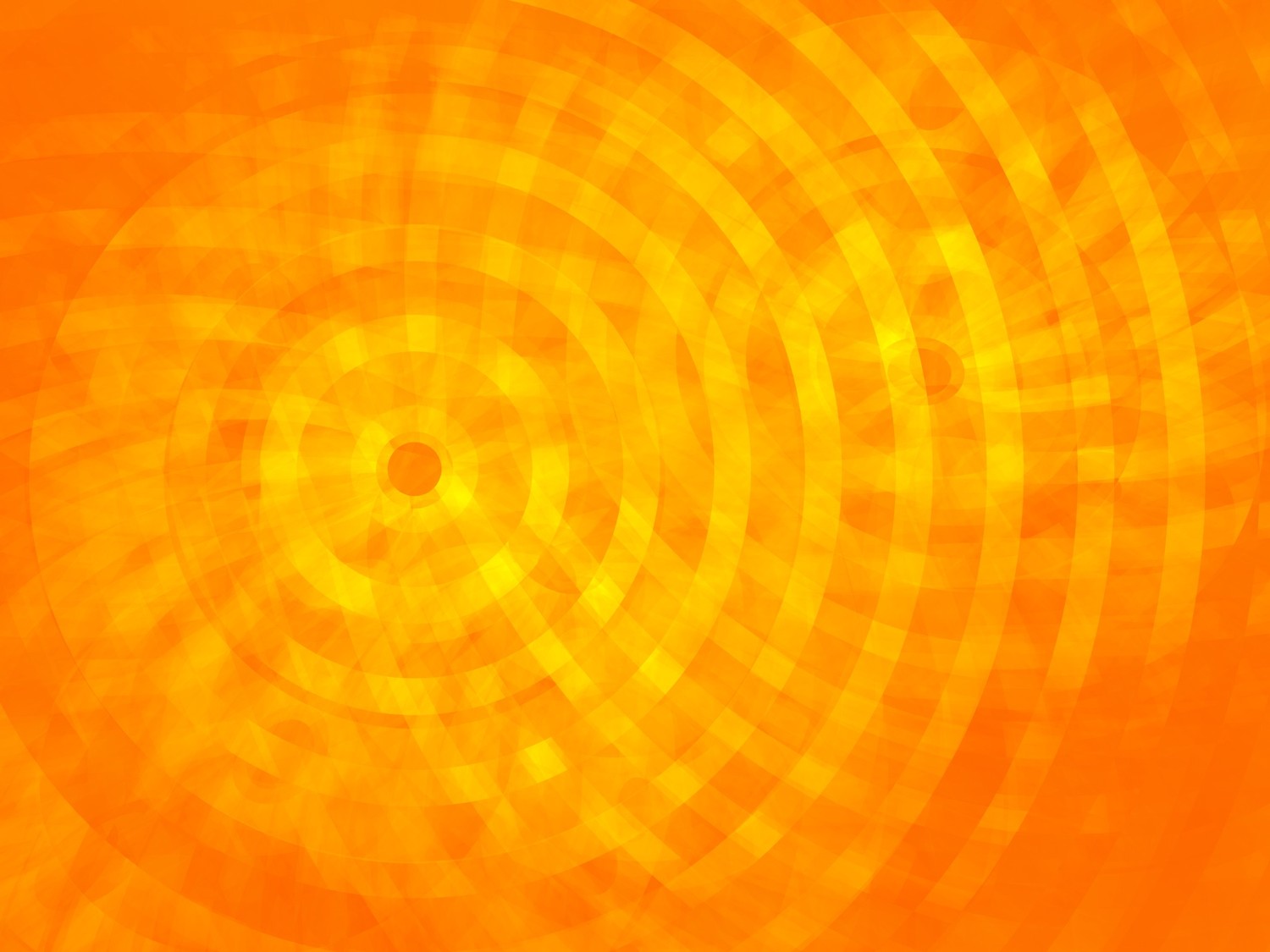 Download Stunning Orange and Yellow Circular Pattern Wallpaper