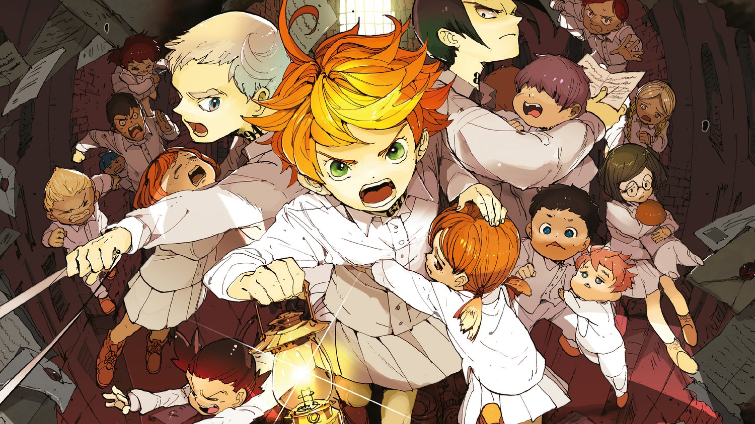 Descargar Impresionante Fondo de Pantalla de The Promised Neverland