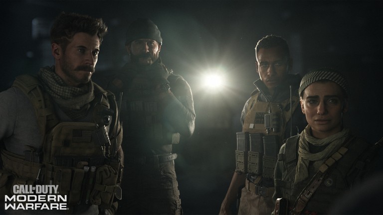 Epic Call of Duty Modern Warfare Characters Wallpaper