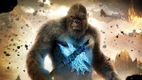 Impresionante Fondo de Pantalla de King Kong de Godzilla vs Kong (2021)