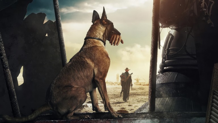 Explore the Fallout Series Wallpaper with Iconic Dog