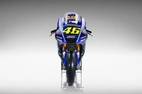 Fondo de Pantalla de Alta Calidad Yamaha YZR M1 para Aficionados a las Carreras de Motocicleta