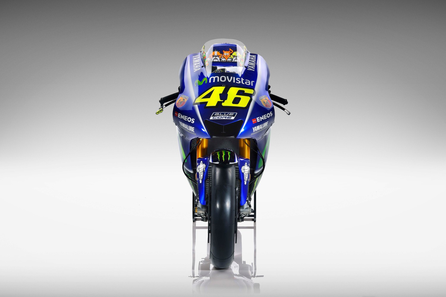 Fondo de Pantalla de Alta Calidad Yamaha YZR M1 para Aficionados a las Carreras de Motocicleta