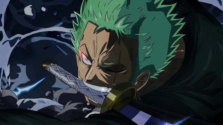 Stunning Roronoa Zoro Wallpaper from One Piece