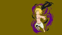 Fondo de Pantalla Minimalista de Meliodas de Nanatsu no Taizai