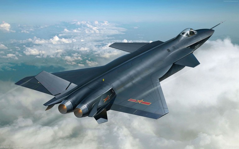 Chengdu J-20 Stealth Aircraft Wallpaper