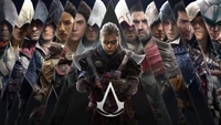 Fond d'écran Assassin's Creed Valhalla avec Eivor féminine