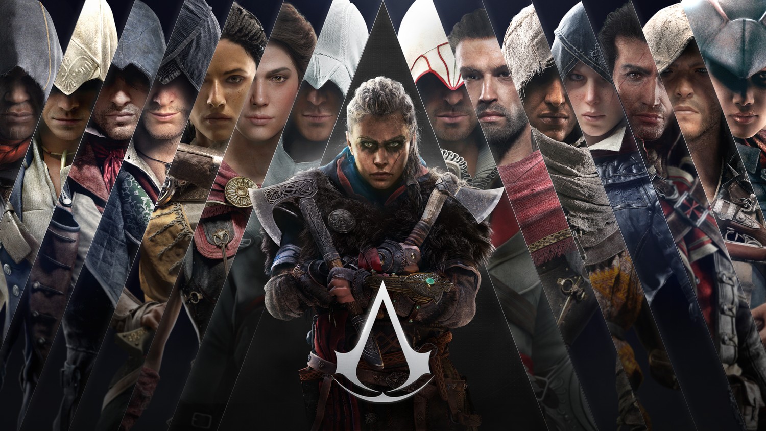 Assassin's Creed Valhalla Wallpaper featuring Female Eivor