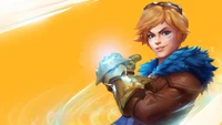 Impresionante fondo de pantalla de Ezreal de League of Legends: Wild Rift