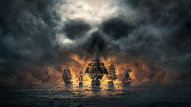 Explore Our Epic Pirate Ship Wallpaper