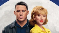 Fondo de Pantalla: Volar a la Luna con Channing Tatum y Scarlett Johansson