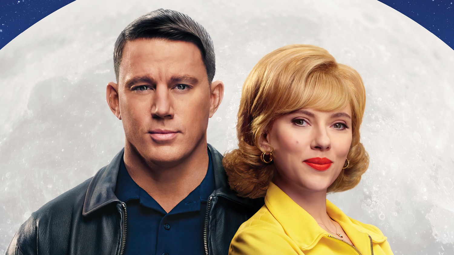 Fond d'Écran : Voler vers la Lune avec Channing Tatum et Scarlett Johansson