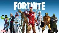 Téléchargez un superbe fond d'écran Fortnite Saison 4 Nexus War