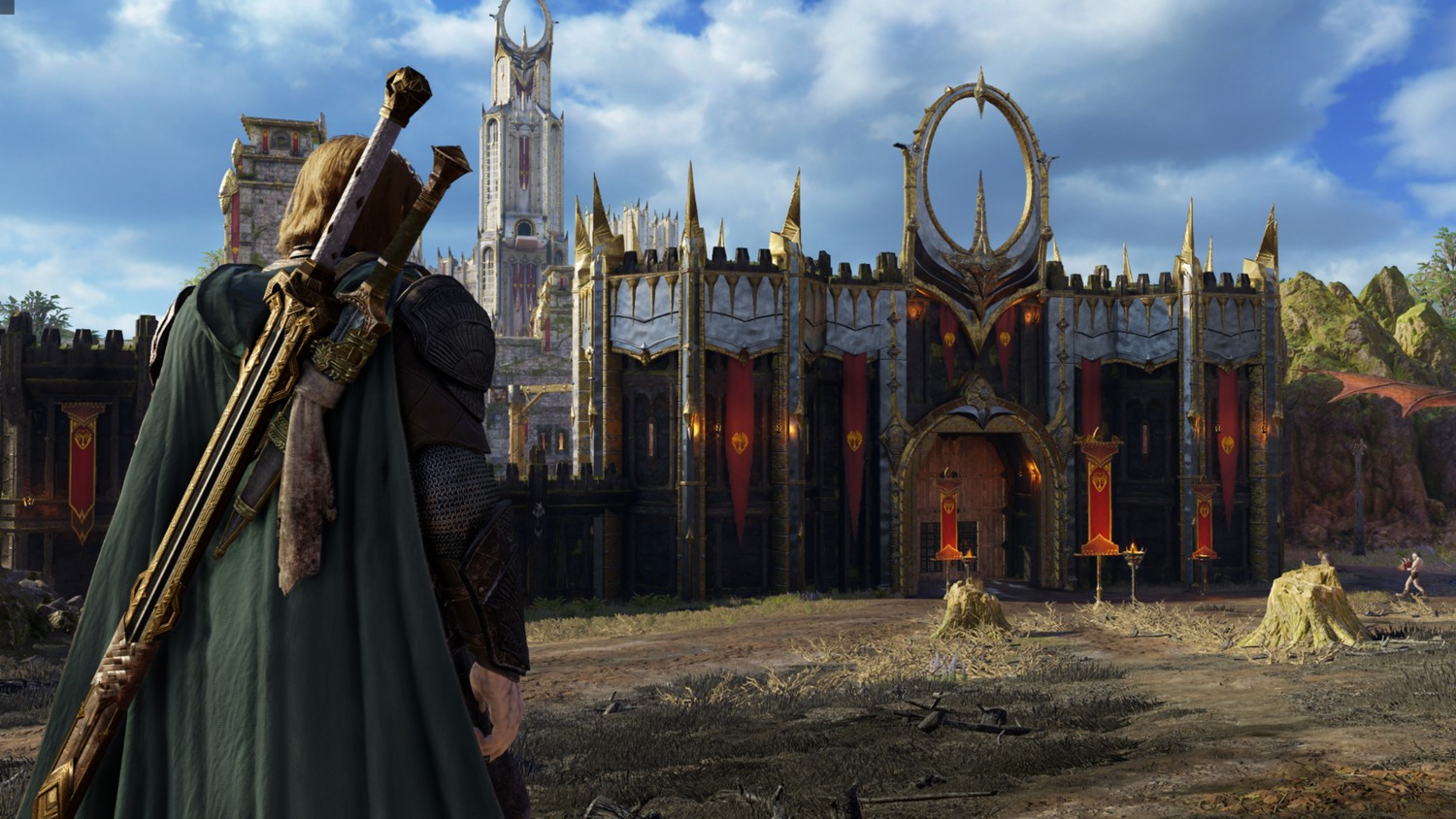 Explore the Epic Castle of Middle-Earth | The Lord of the Rings Wallpaper