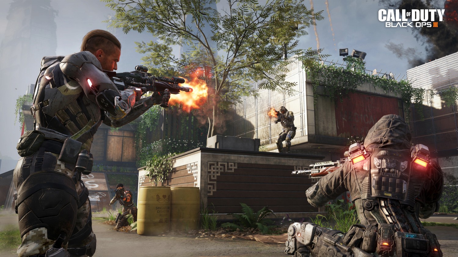 Fond d'écran Call of Duty Black Ops III pour les gamers