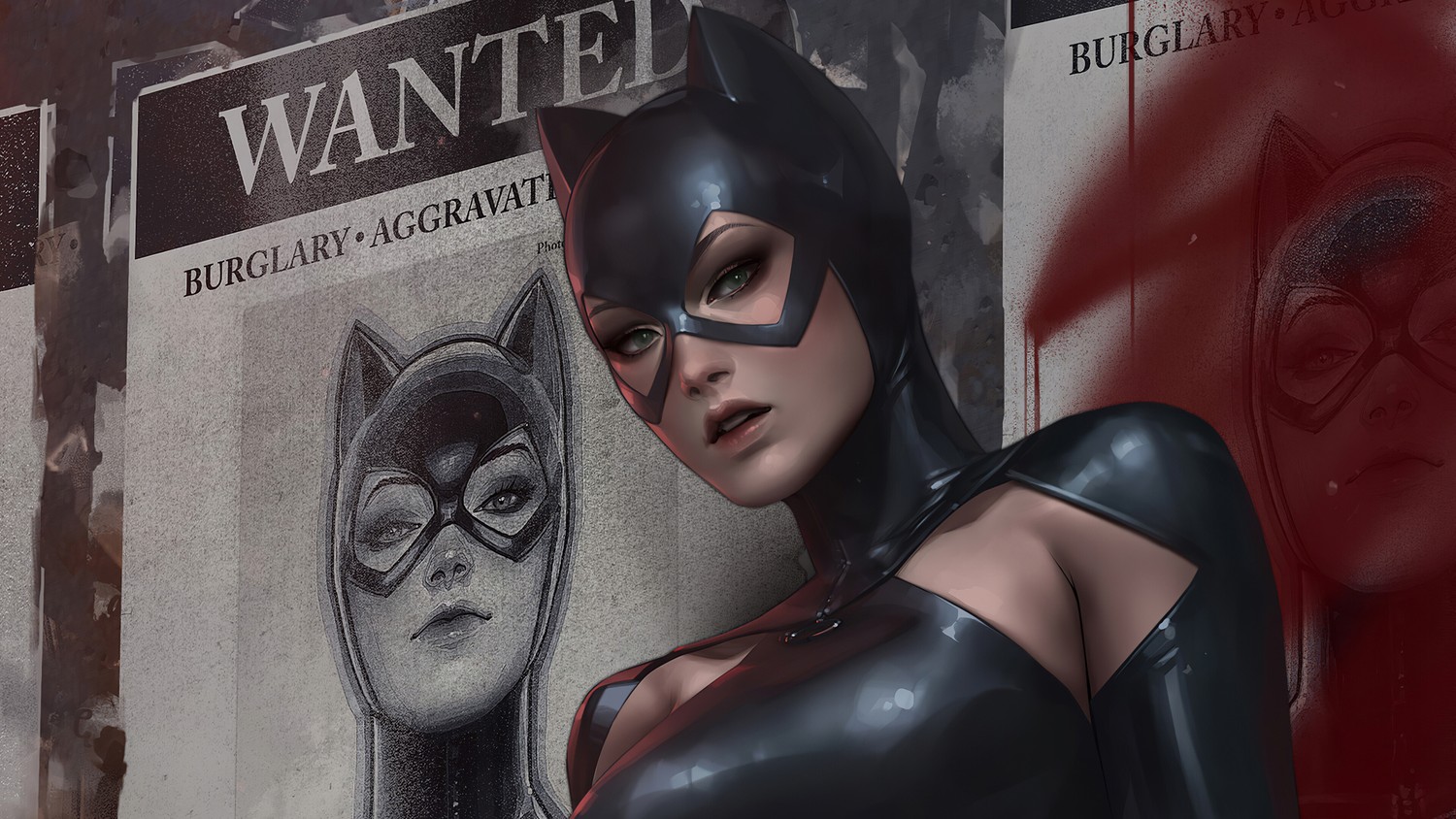 Download Catwoman Wallpaper from DC Comics