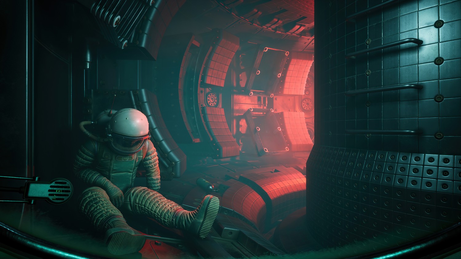 Explore The Invincible: Astronaut in a Futuristic Setting