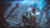 Irelia Frostblade - Impresionante Wallpaper para Fans de League of Legends