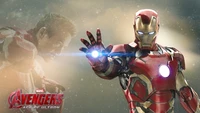 Fond d'Écran Iron Man des Avengers: L'Ère d'Ultron