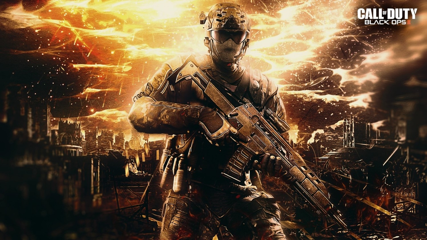 Fond d'Écran Call of Duty Black Ops II