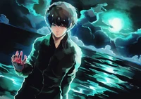 Fond d'Écran Ken Kaneki - Embrassez l'Obscurité de Tokyo Ghoul