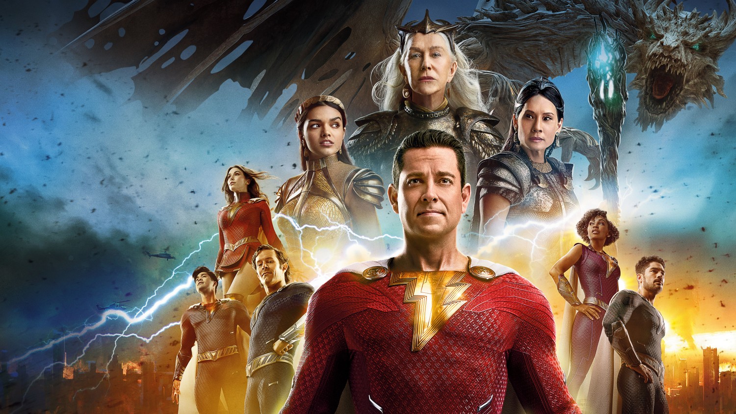 Shazam: Fury of the Gods - High-Quality Wallpapers